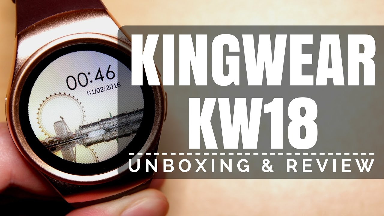 KingWear KW18 Smartwatch for Android & iPhone from Gearbest. Apps, Voice Changer