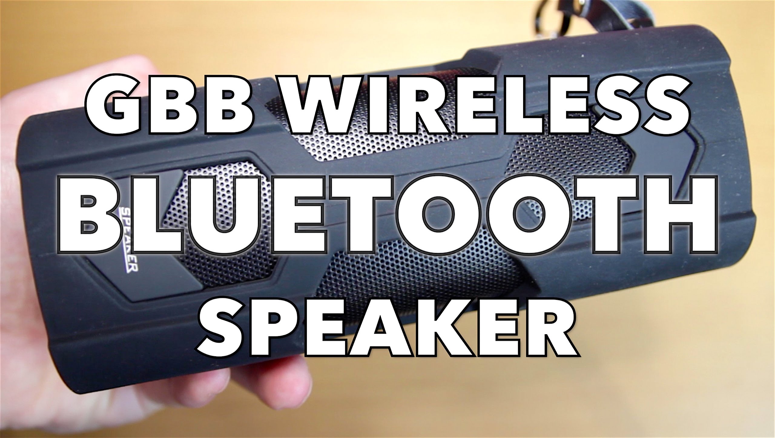GBB Portable Bluetooth Speaker Review