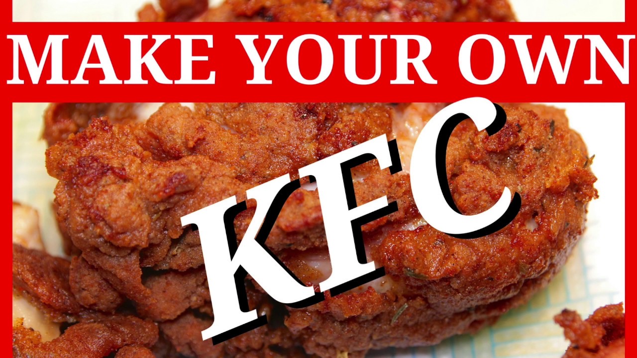 KFC’s Secret Recipe of 11 Herbs & Spices Finally Revealed? Homemade Kentucky Fried Chicken!