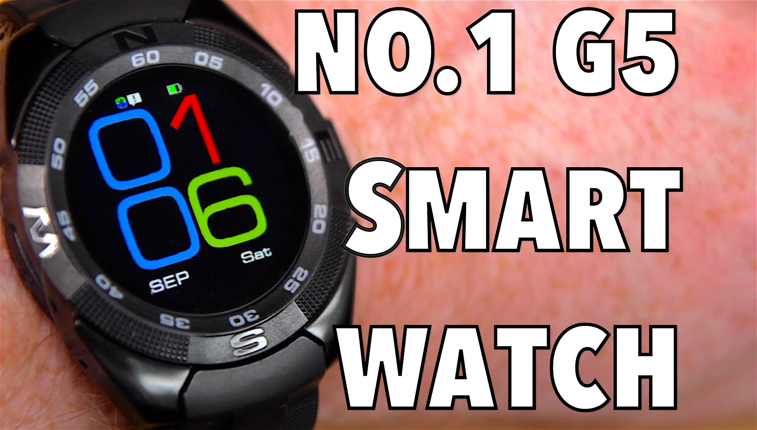 No.1 G5 Bluetooth Sports Smartwatch Unboxing & Review from Gearbest