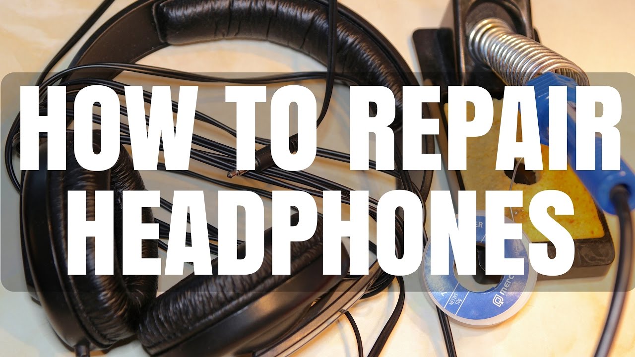 How to Repair Broken Headphone Cable – Sennheiser HD 202 Brief Review