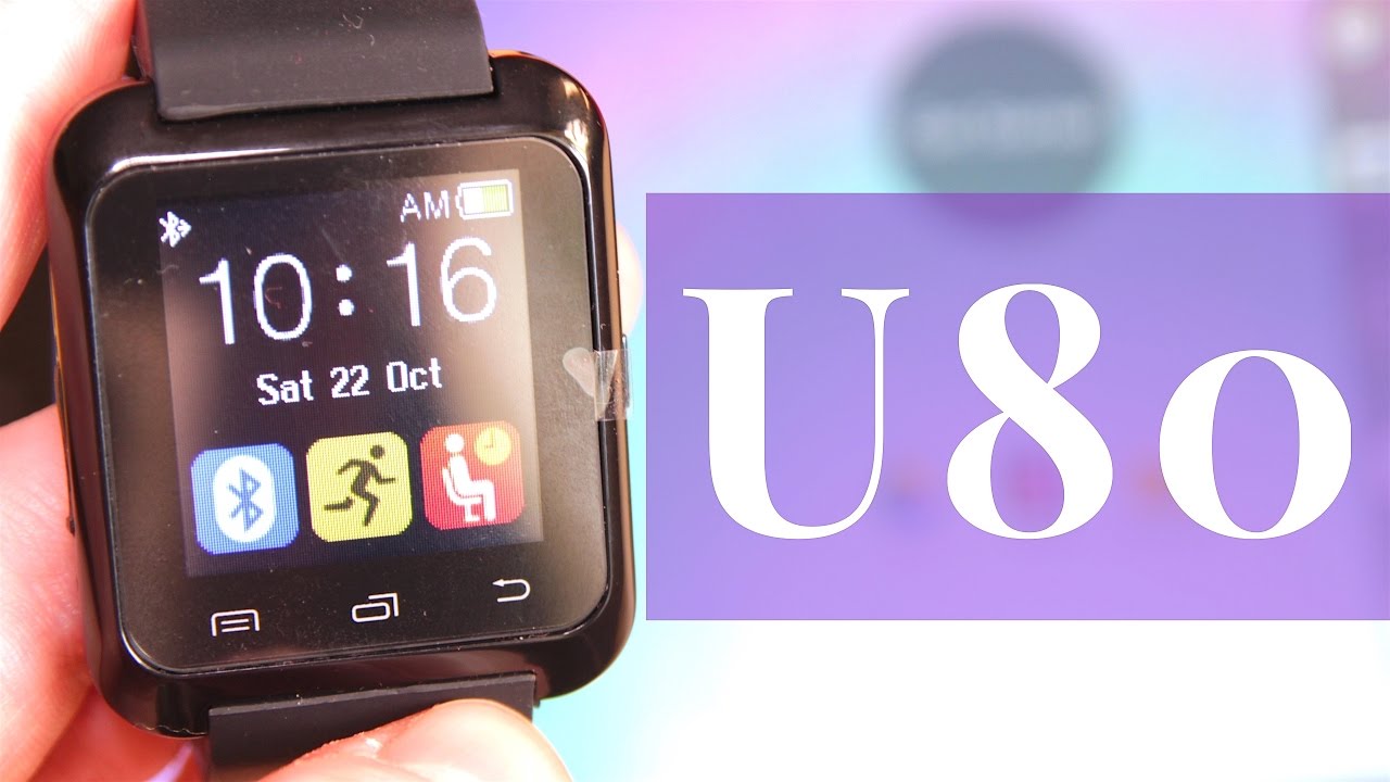 U80 Review – Cheap Bluetooth Smartwatch for Android Phones – £5 from Aliexpress, Gearbest & Amazon