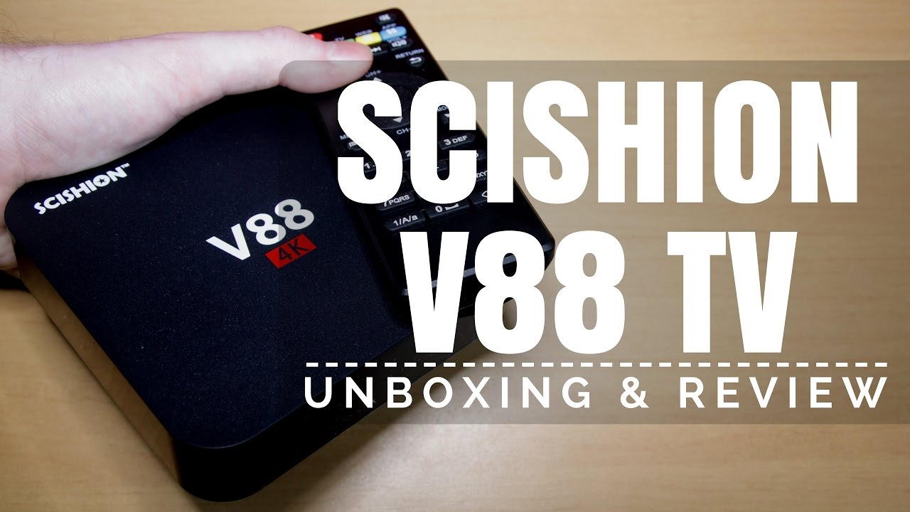 SCISHION V88 4K TV Box – Android 5.1 – Rockchip 3229 Quad Core – Gearbest Mini PC Unboxing & Review