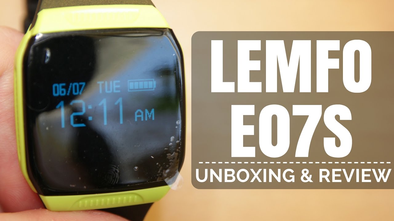Lemfo E07S Smartwatch Review