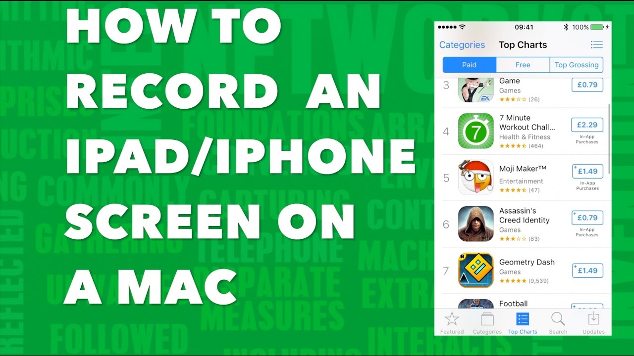 iPhone screen capture tutorial