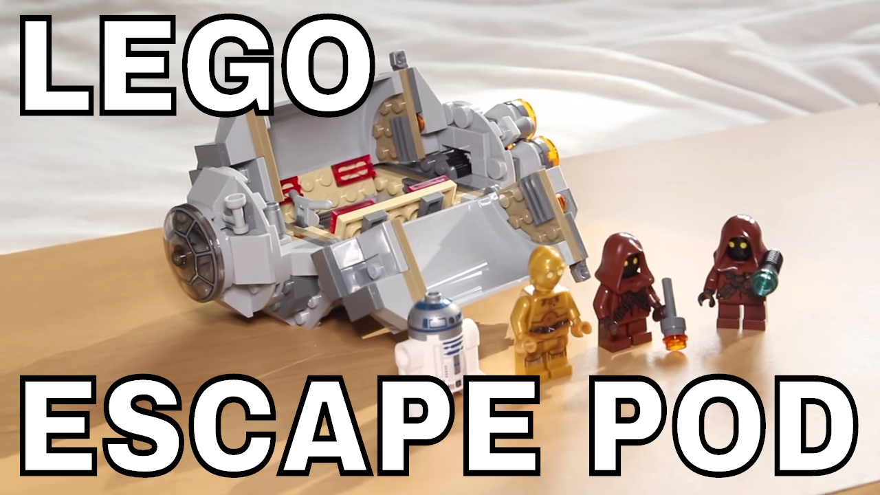 Lego Star Wars Droid Escape Pod (75136) Unboxing & Review. Recreate scenes from Star Wars A New Hope