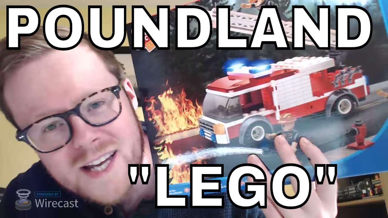 LIVE build of the Forest Fire set by Block Tech. A Lego compatible kit from Poundland!