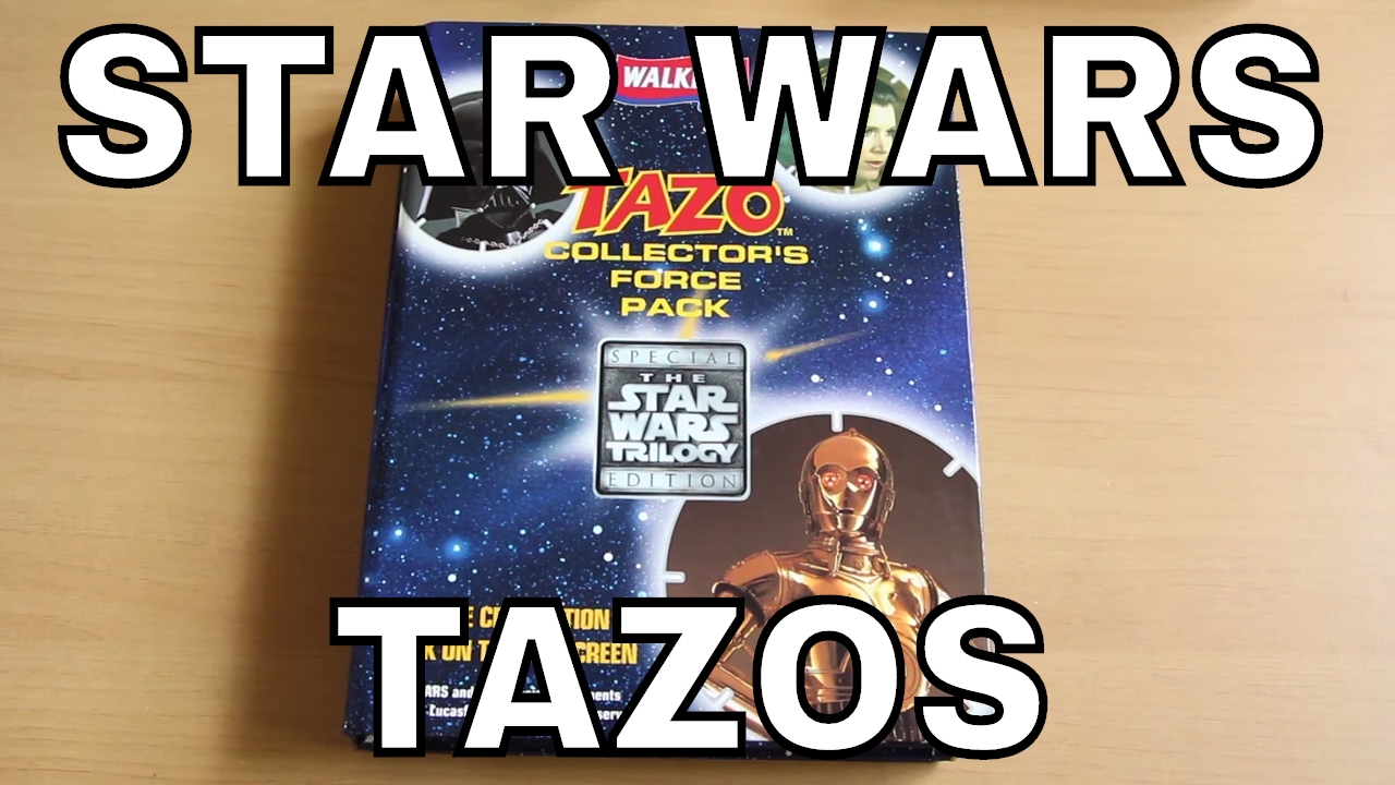 Star Wars TAZOS by Walkers Crisps/Lays Chips – Collectable Star Wars Merchandise