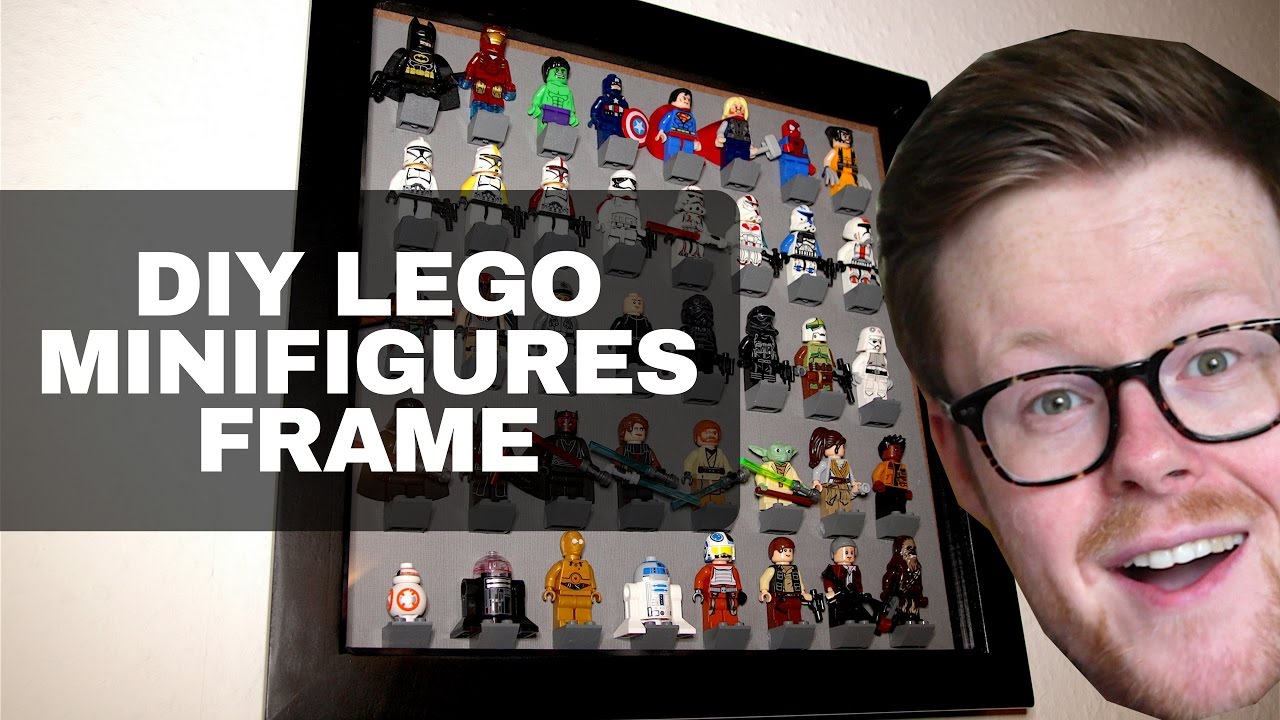 How to Make Your Own Lego Minifigures Display Frame