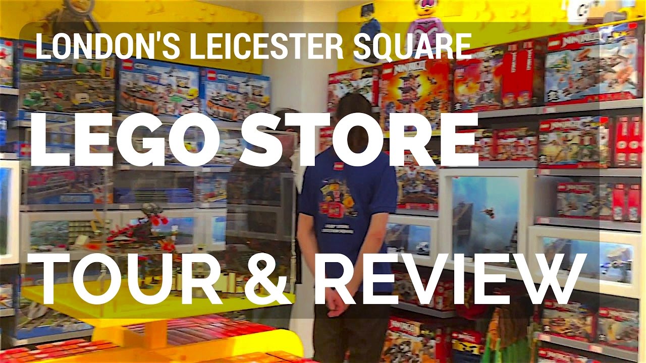 Tour of London’s LEGO Store in Leicester Square – Mosaic Maker, Pick & Build, Store Review