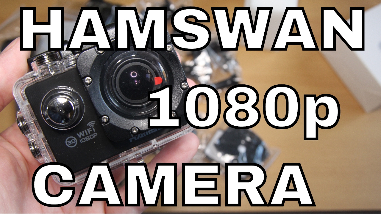 ► Hamswan F60 WiFi Action Camera “GoPro alternative” Unboxing & Review