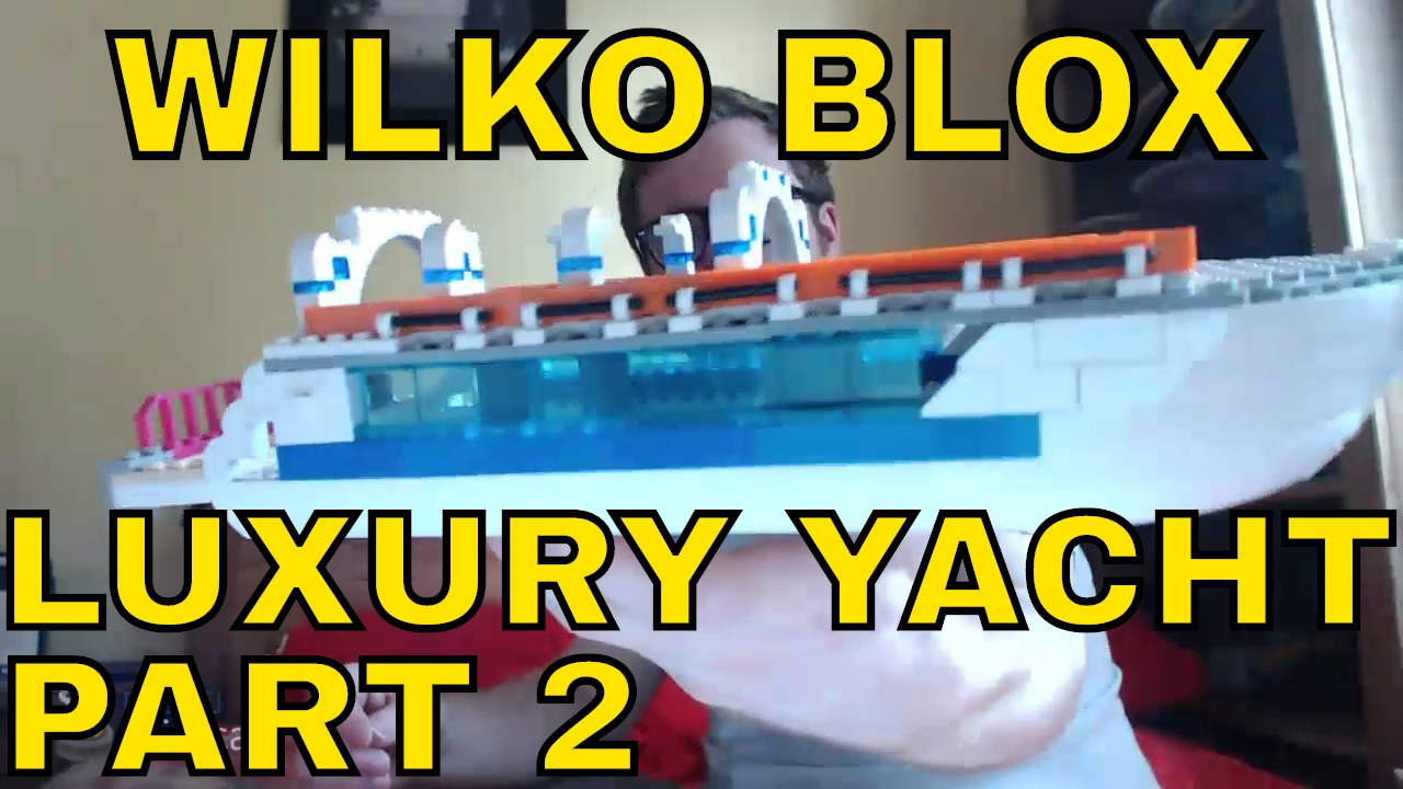 LIVE Wilko Blox Luxury Yacht Live Build Part 2