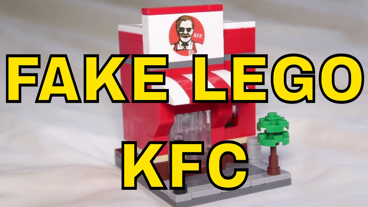 Fake Lego KFC Restaurant Review – Hsanhe KFE Mini Kit