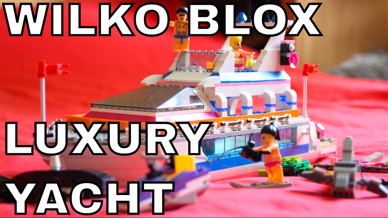 “Fake Lego” Luxury Yacht and Sea Creatures by Wilko Blox – Unboxing & Review