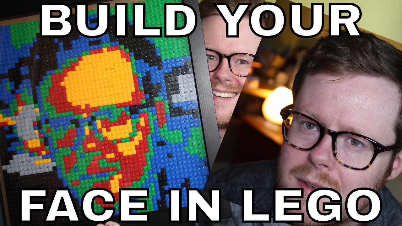 Make Your Own Lego Mosaic Portrait for $30 – A cheap way to make your face into Lego!