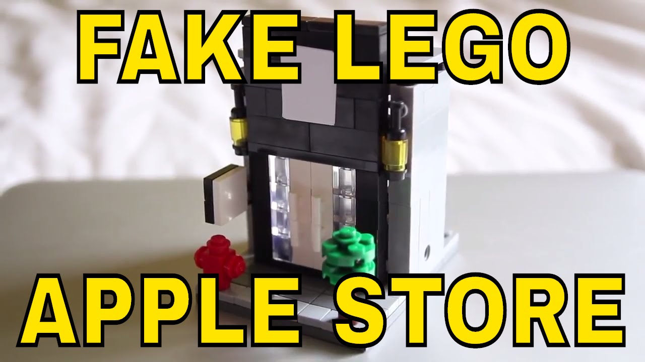 Tour of a Fake Apple Store! (A Fake Lego Apple Store by Hsanhe from Aliexpress)