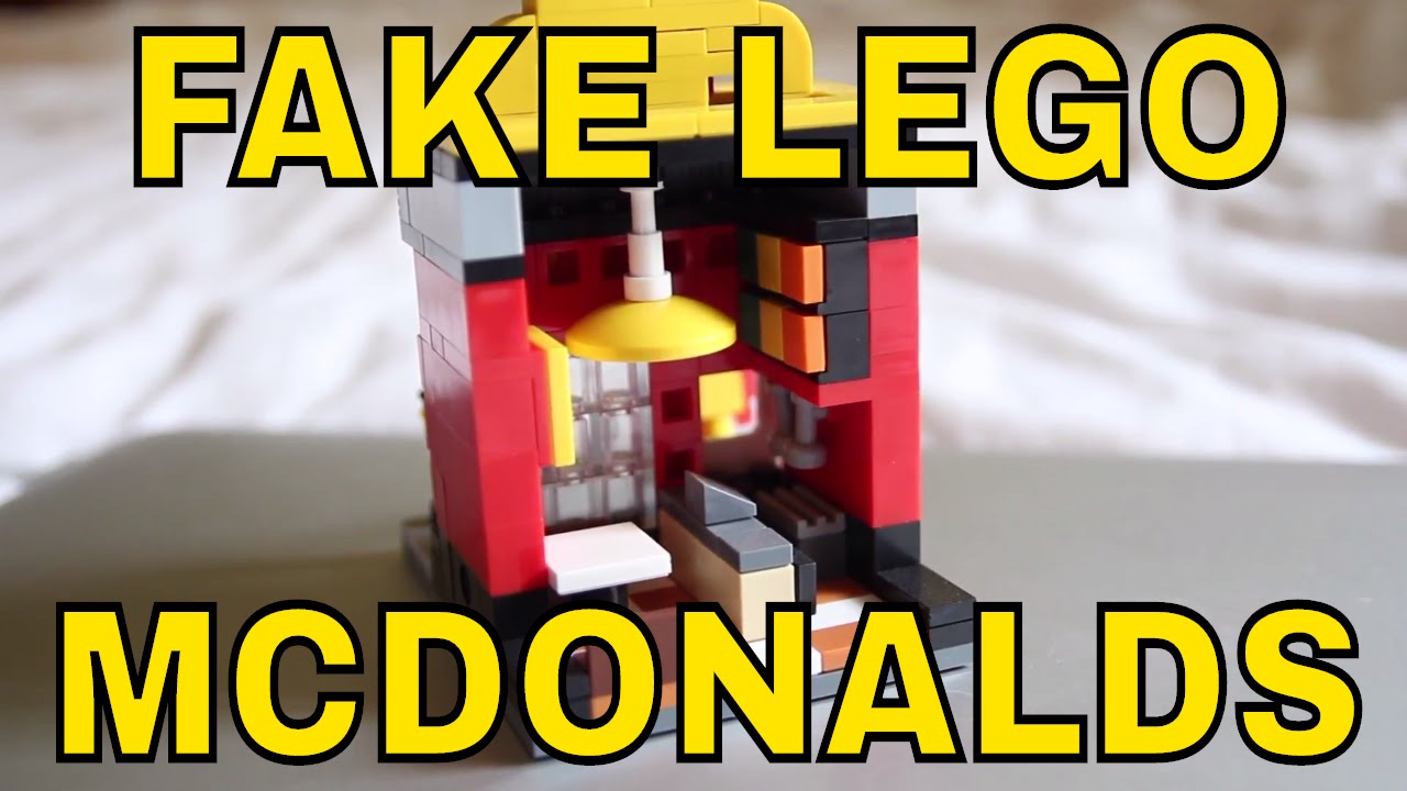 Fake Lego McDonalds Restaurant Review, by Hsanhe from Aliexpress