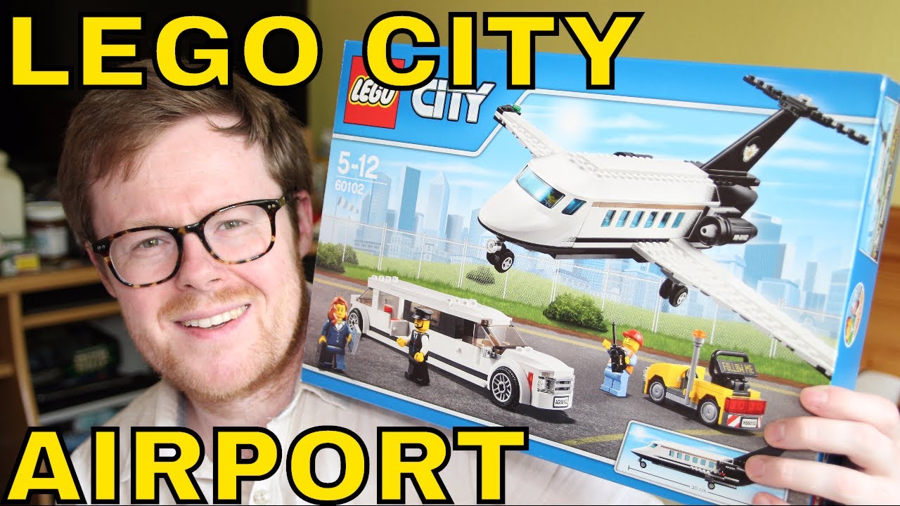 LEGO City Airport VIP Service 60102 Review – Private Plane, Limousine & Service Vehicle