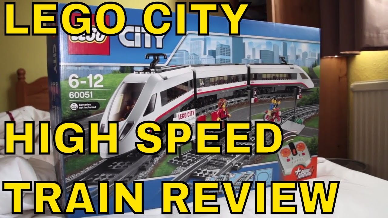 LEGO City Set – High Speed Passenger Train 60051, LEGO Train Set Review