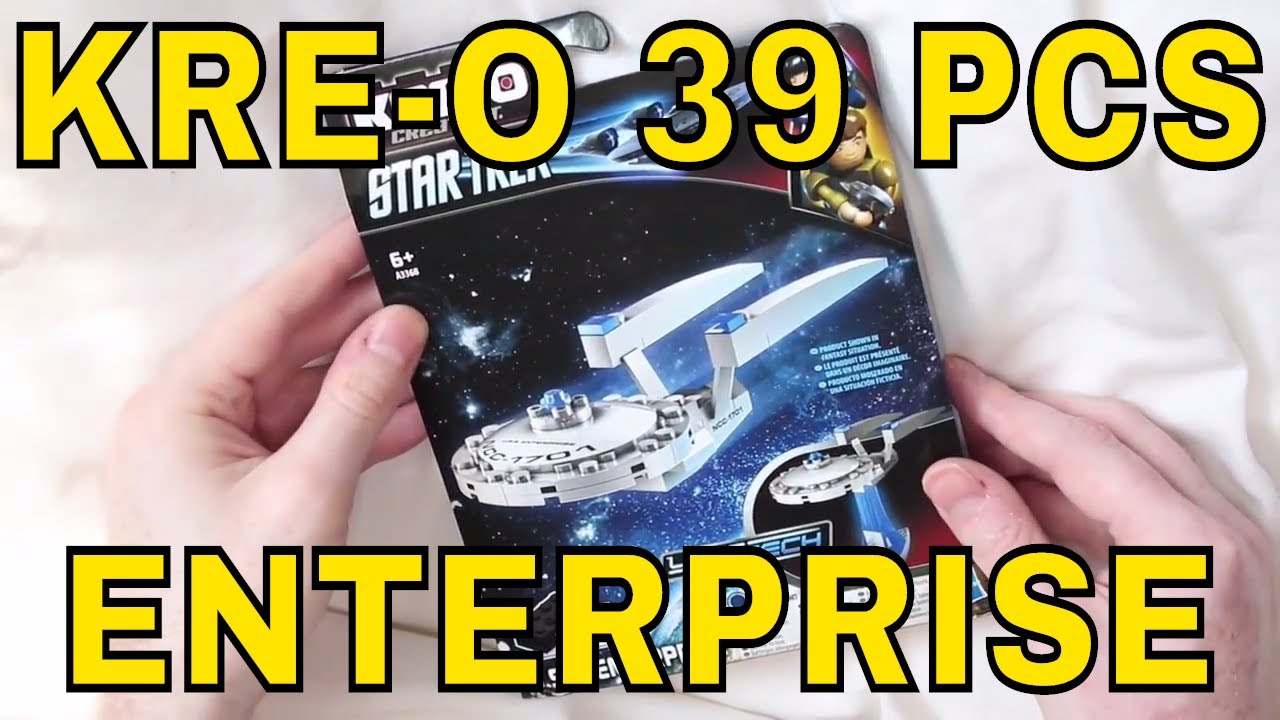 NOT LEGO Kre-O Star Trek USS Enterprise with Kreo Light Technologies (A33680)