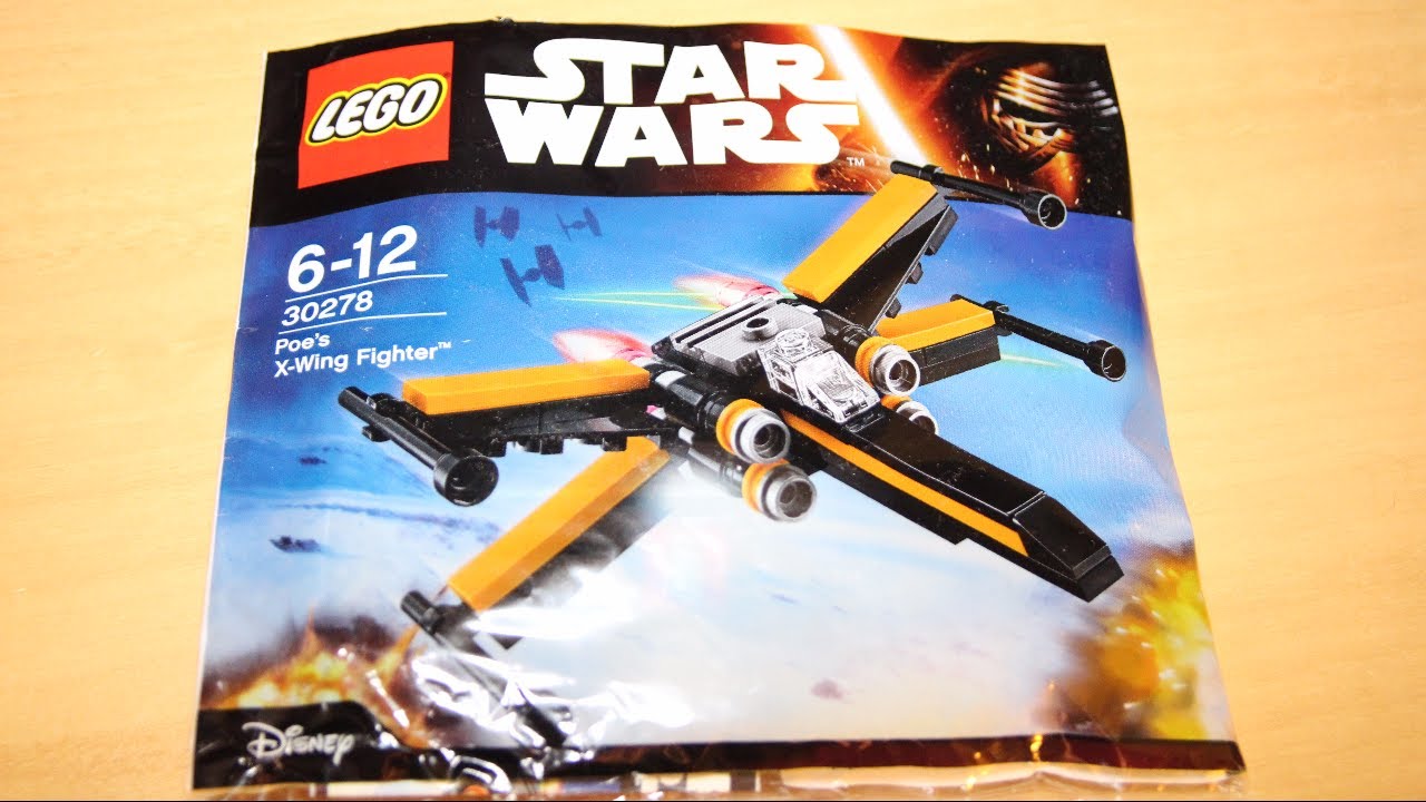 LEGO Poe’s X-Wing Polybag Review – LEGO Star Wars The Force Awakens Polybag (30278)