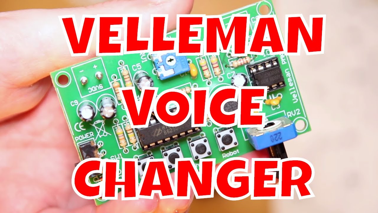 Velleman MK171 Voice Changer Review – Simple Electronics Projects for Beginners