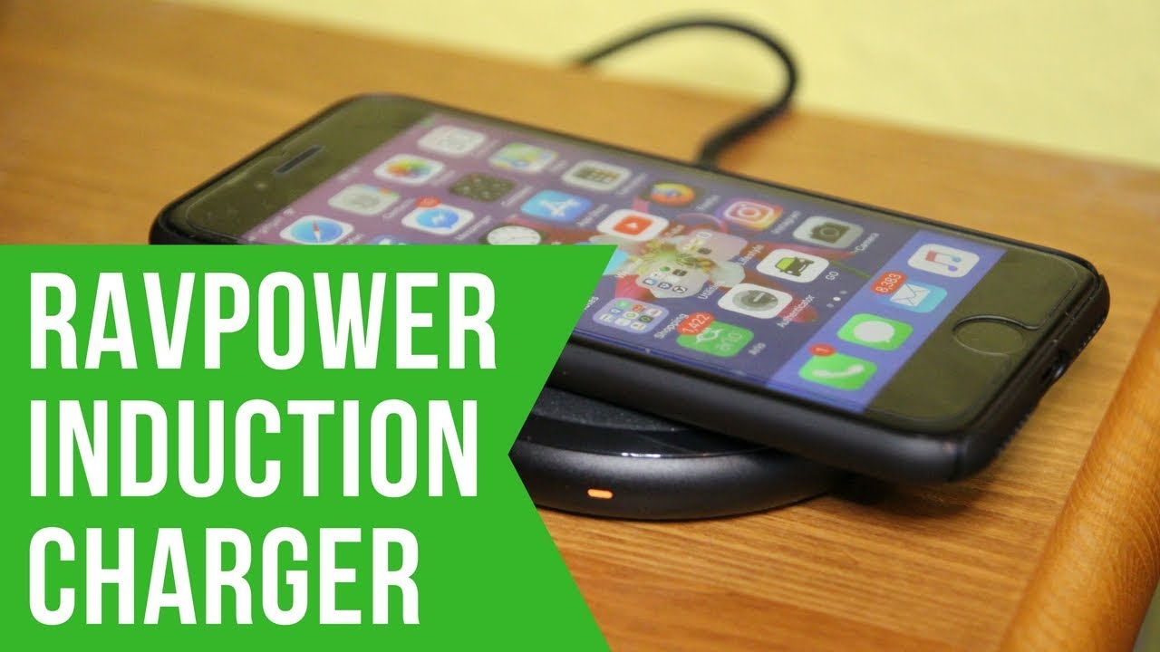 RAVPower Fast Wireless Charger for iPhone 8/X and Qi-Enabled Devices – 10W Induction Charger Review