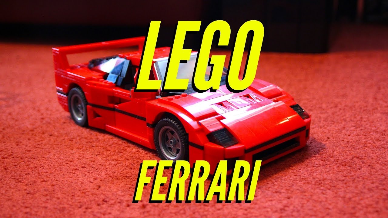 Best Ferrari Toy! Ferrari LEGO car – LEGO Expert Ferrari F40 10248 Review