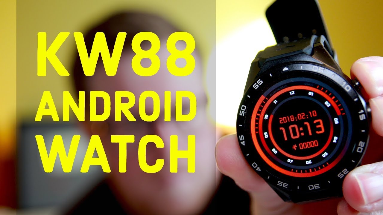 KW88 Bluetooth Smart Watch With Android 5.1 REVIEW – GPS, WiFi, Install Android Apps on your Watch!