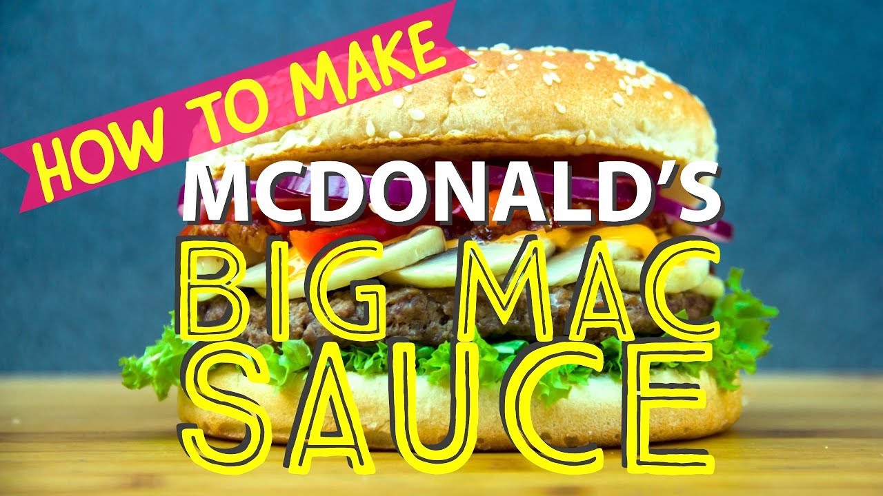McDonald’s Big Mac Sauce Easy Recipe – Big Mac Sauce Ingredients