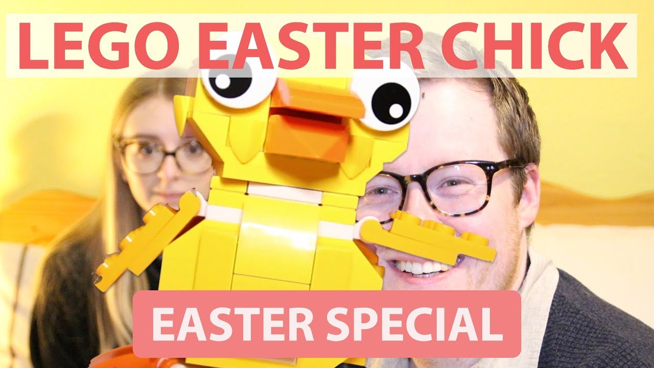 Building LEGO with my Girlfriend – LEGO Easter Chicken – Easter Special LEGO Set 40202 Review