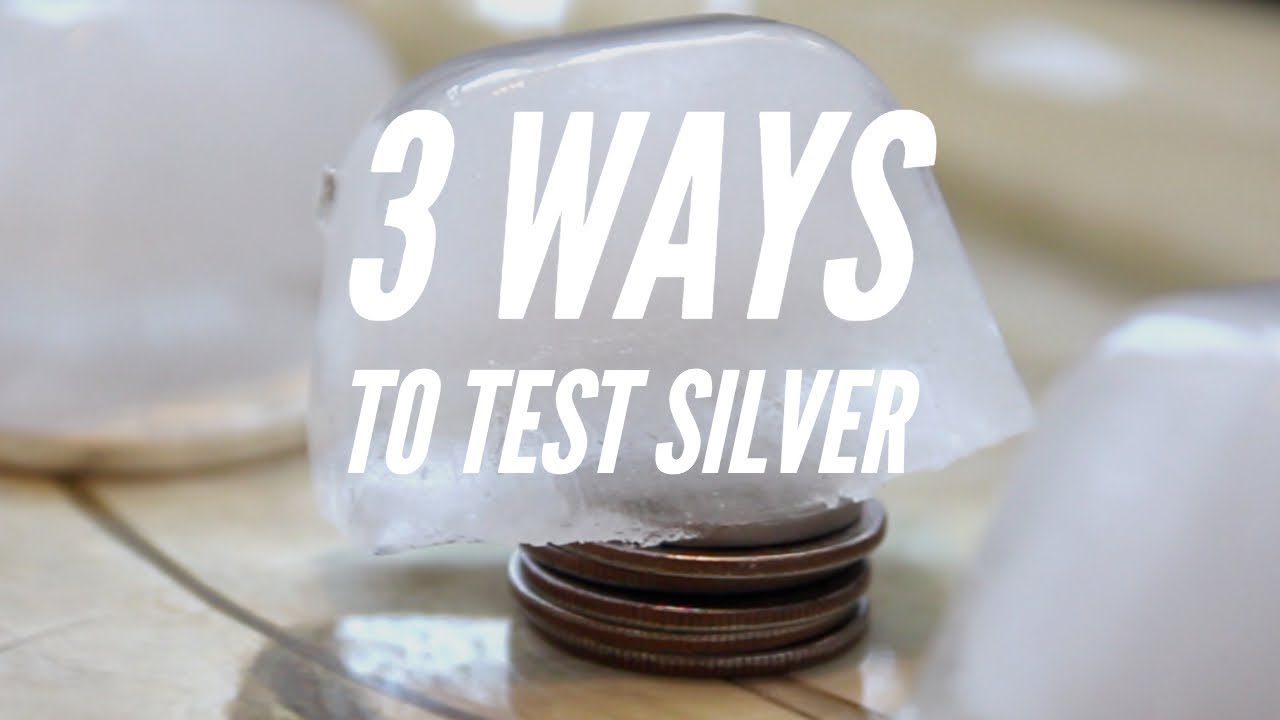 3 Tips to Identify Solid Silver Coins: Ice Test, Neodymium Magnet Test and Weight Test