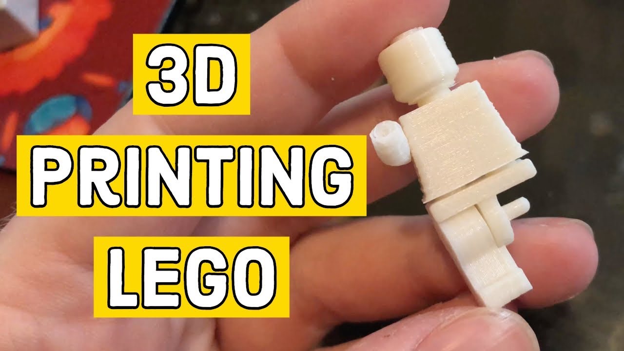 3D Printing LEGO Bricks and Minifigures – How to 3D Print a LEGO Minifigure