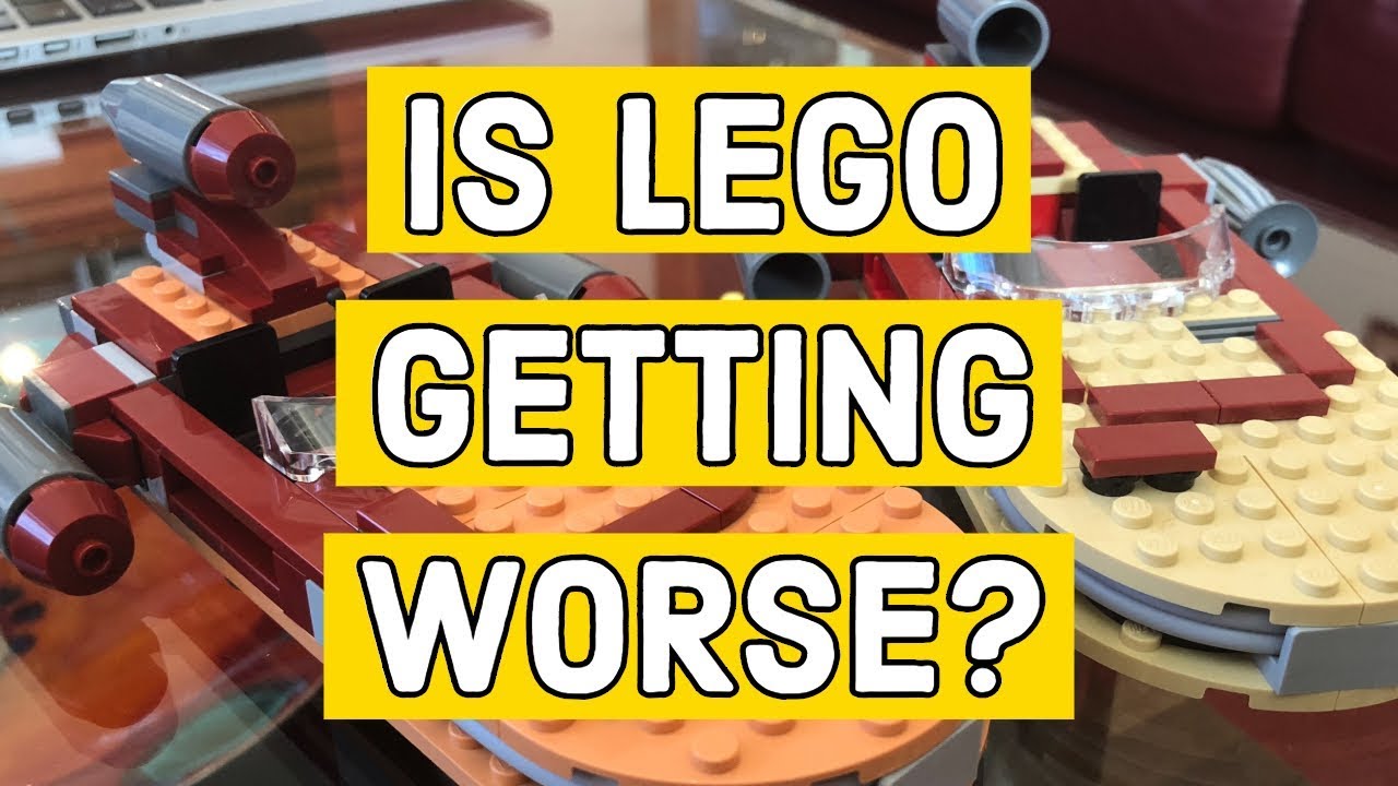 Is LEGO Getting Worse? Comparing a 2010 to a 2017 LEGO Star Wars Set
