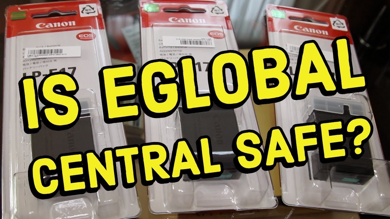 Is eGlobal Central UK a Scam? Half price Canon Batteries?