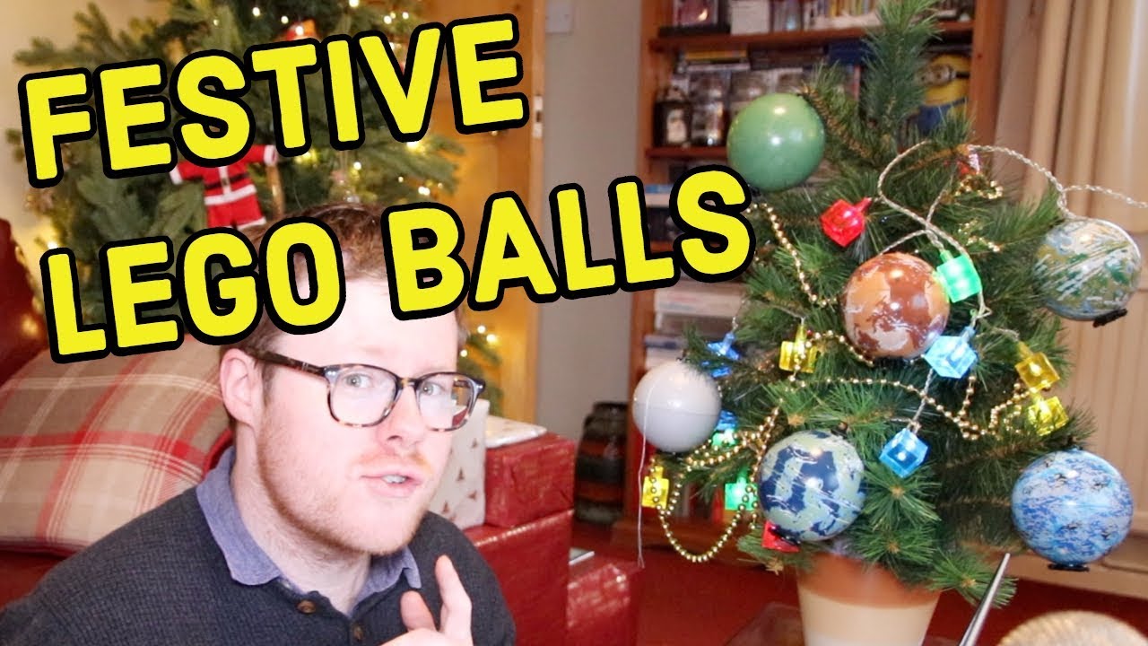 Festive LEGO Balls! Using LEGO Star Wars Planets as Christmas Baubles