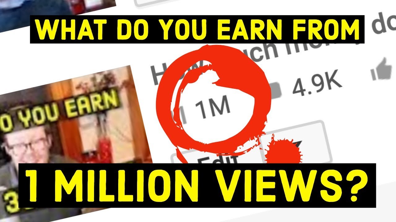 YouTube Recommended My Video! How Much Did YouTube Pay Me for 1 Million Views?