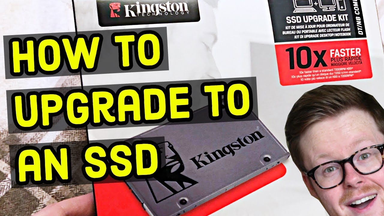 How to upgrade your hard drive to SSD with a Kingston UV500