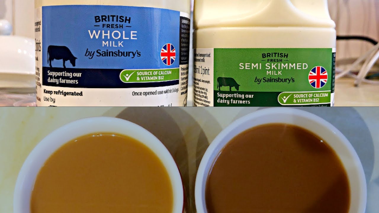 Whole Milk vs Low Fat Milk in Coffee