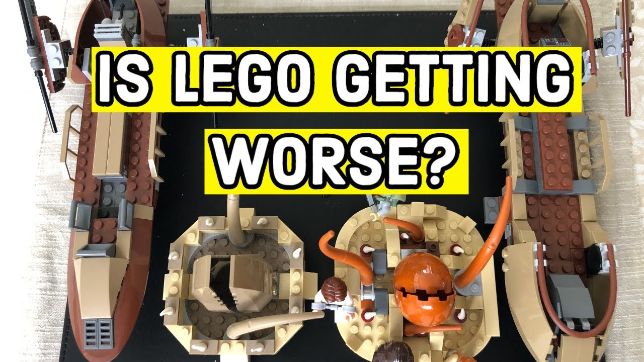 Has LEGO got worse? Comparing Star Wars Sets from 2012 and 2017