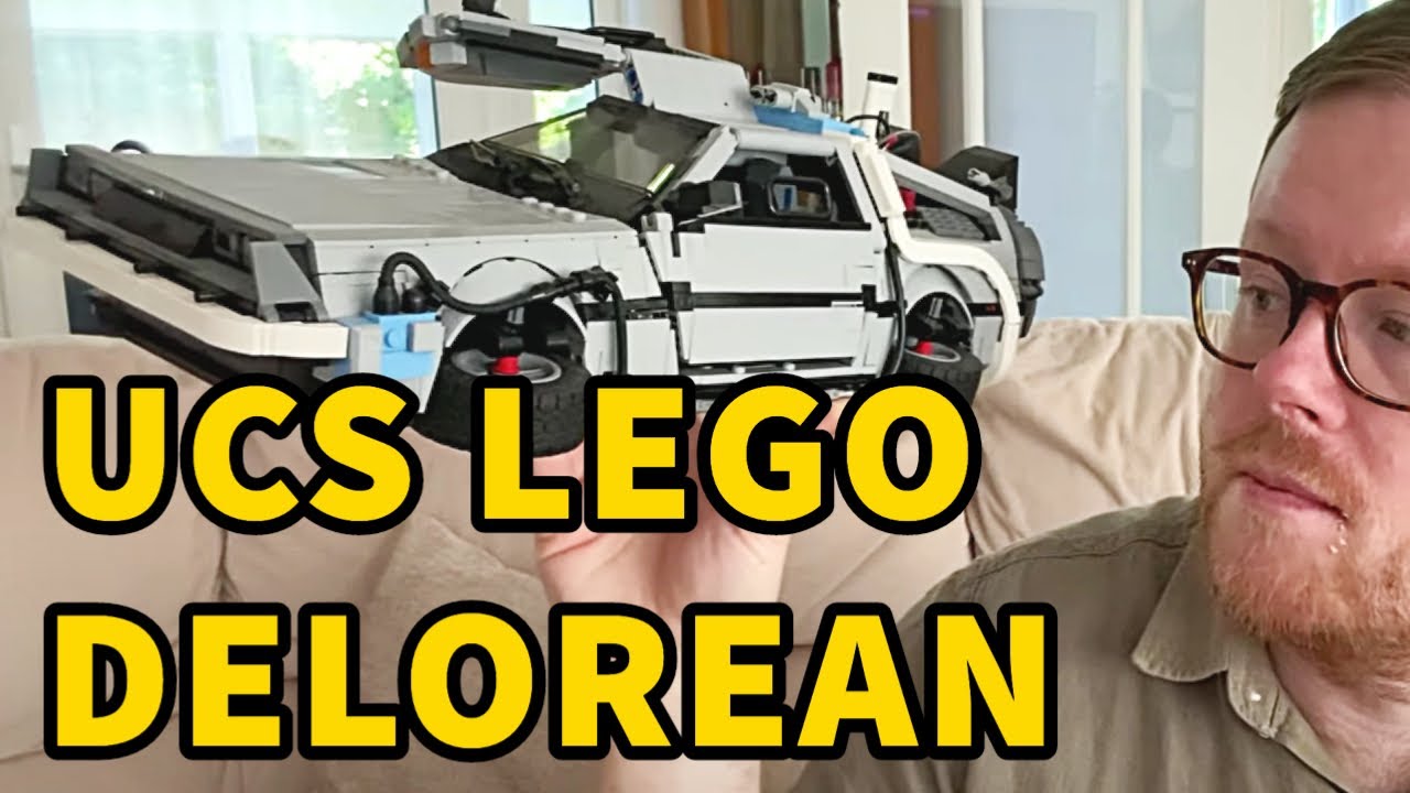 UCS Back To The Future DeLorean Parted out from BrickLink