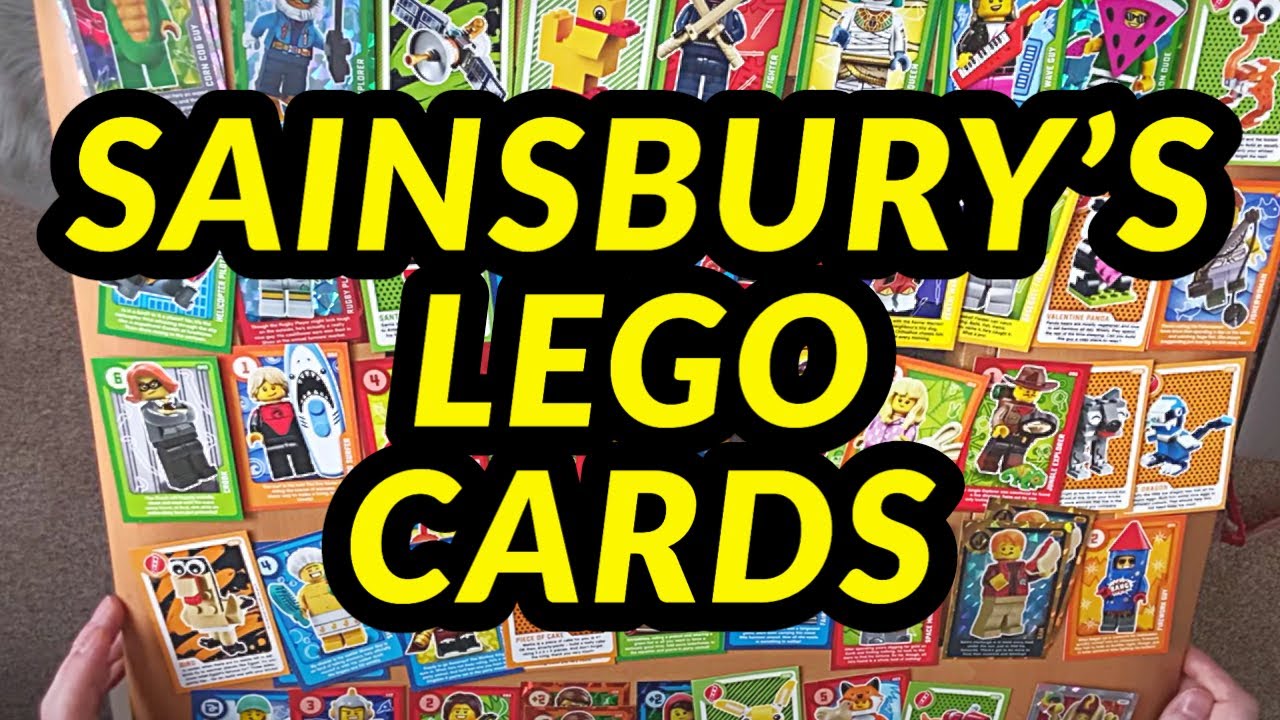 Opening 14 packs of Sainsbury’s LEGO cards