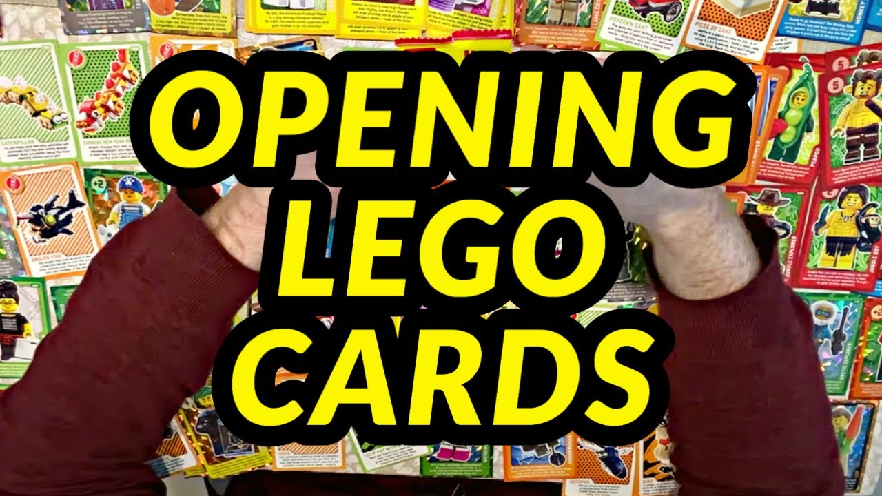 Opening 21 packs of LEGO cards
