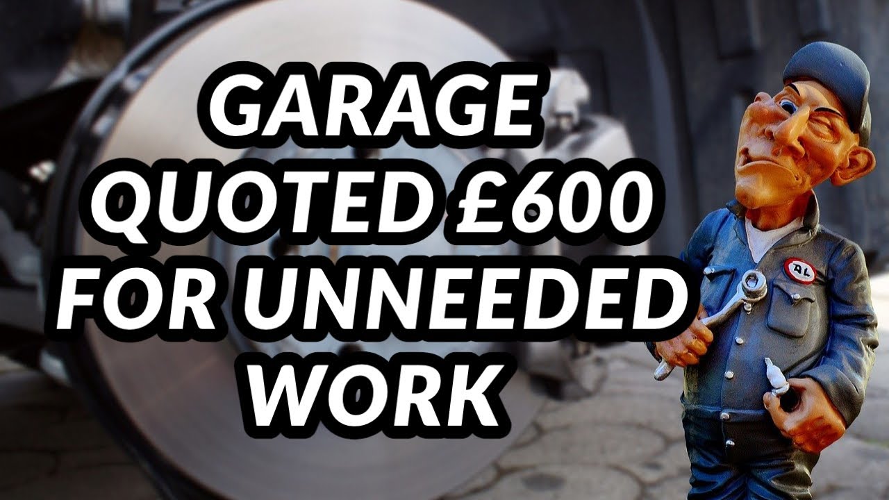 £600 of unnecessary work suggested by Halfords Autocentre