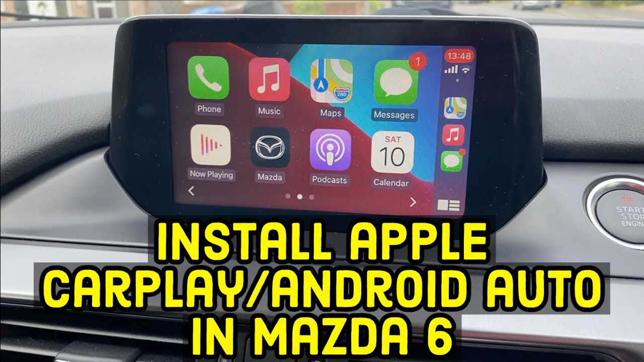 How to install Apple CarPlay & Android Auto in a Mazda 6