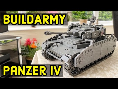 Buildarmy Panzer IV Ausf. H – An Alternative to LEGO for Tanks & Other Military Sets