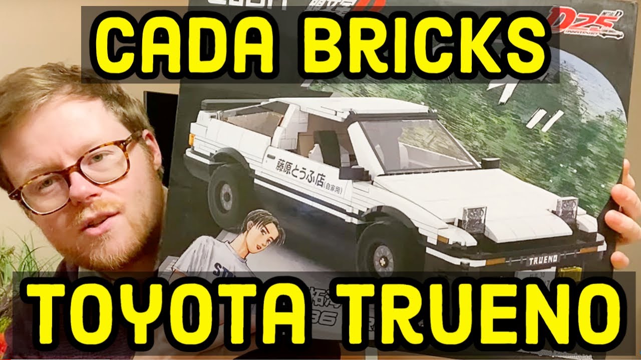 CaDA Bricks Toyota Trueno AE86 Review AND Comparing CaDA to LEGO