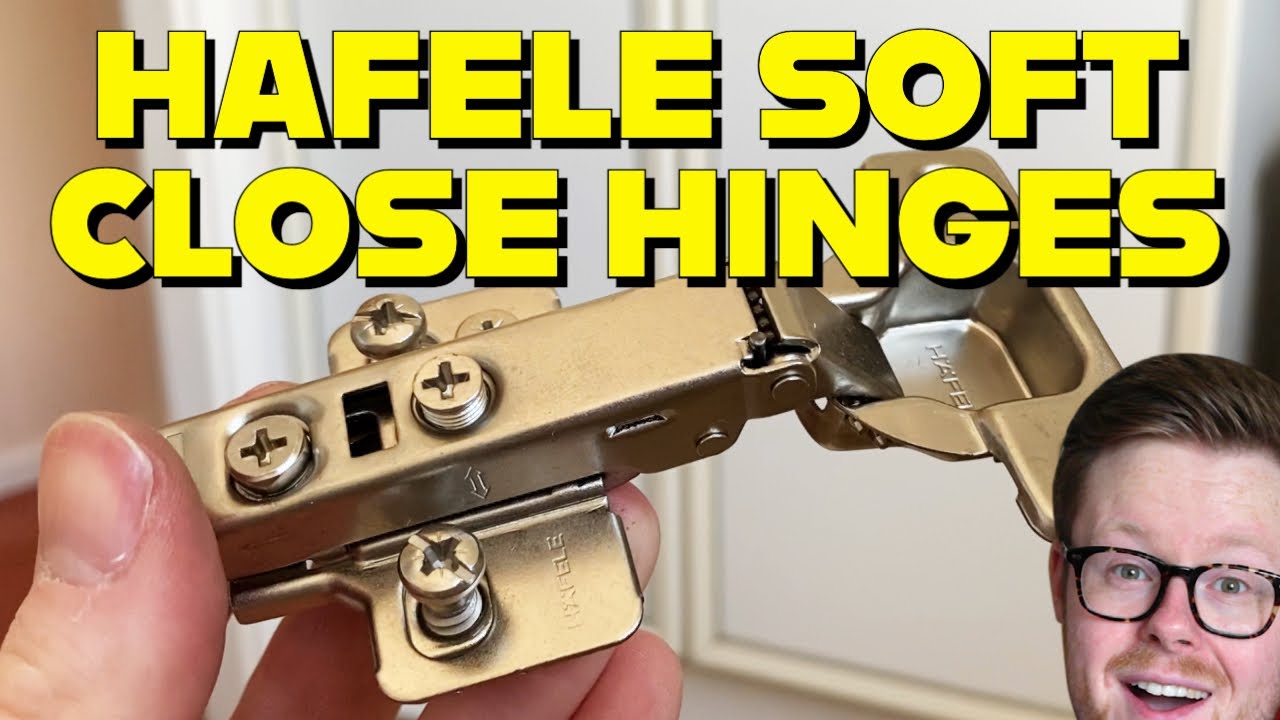How to Install Hafele Soft Close Kitchen Cupboard Hinges