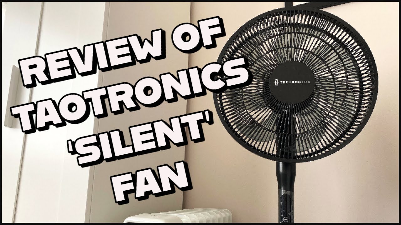 Review of TaoTronics Oscillating Pedestal Fan with 9 Speeds and Quiet DC Brushless Motor